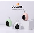 thumbnail image 3 of Fast Heating Personal Hand Warm Stand Fan Heater Electric 500w Ptc Cer, 3 of 4