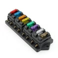 thumbnail image 5 of Nishore Fuse Holder,Boat Vehicle 12v/24v/32v Mewmewcat With 8 Fuses 8 Fuses Car Box Fuse Block Fuse Box Car Boat Vehicle Block With 8 Fuse Block With 8 Way Fuse Fuses Car Boat Huiop Block Buzhi 8, 5 of 7