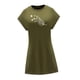 thumbnail image 4 of Vestido corto de verano para mujer, vestido de línea A para vacaciones, caminar, trabajo SG, 4 of 7