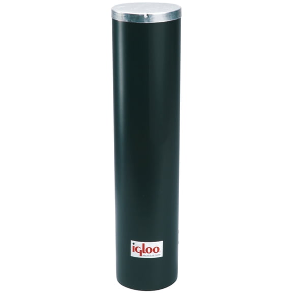 Igloo 3 3/8 in (Dia) x 17 in (L) Black Plastic Tube Cup Dispenser 4.5 oz for 3 -15 gal Coolers