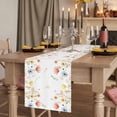 thumbnail image 2 of Table Runners 72 Inches Long Dress Scarves, Watercolor Wildflowers Farmhouse Kitchen Table Runner, Coffee Tablerunners, Farmhouse Botanical Floral Herbs 14x72 Inch, 2 of 9