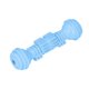 thumbnail image 1 of Juguetes para la dentición de cachorros, limpieza de dientes con mancuernas, juguetes interactivos para masticar perros pequeños, color azul, 1 of 5