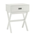 thumbnail image 1 of Pemberly Row End Table in White, 1 of 6