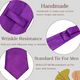 thumbnail image 2 of Corbatas textiles de poliéster sólido para hombre Corbatas de color puro, 2 of 5