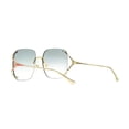 thumbnail image 4 of Gucci Green Gradient Square Ladies Sunglasses GG0646S-004 60, 4 of 4