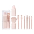 thumbnail image 1 of Juego Brochas Maquillaje Con 8 Herramientas Belleza Fáciles Transportar [Grupo 1232242] (Rosa), 1 of 9