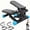 BLUE, variant on Mini Exercise Stepper with Resistance Bands - Compact Stair Stepper Machine for Home Use, Twist Motion Full Body Workout, 300LBS Capacity Portable Fitness Equipment