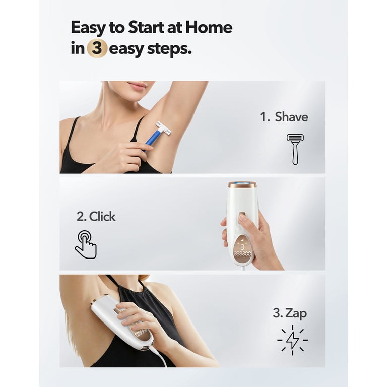 JOOYEE IPL Laser Hair Removal Device, 999,900 Flashes - Walmart.com