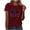 S0-Wine, variant on successthop Independence Day Clothes Women Flags USA Birthday T Shirt Casual Shirts Crewneck Short Sleeve Tops Blue XL