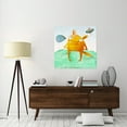 thumbnail image 2 of Global Gallery Skip Teller,'Alien Friend Number 4' Stretched Canvas Artwork, 2 of 3