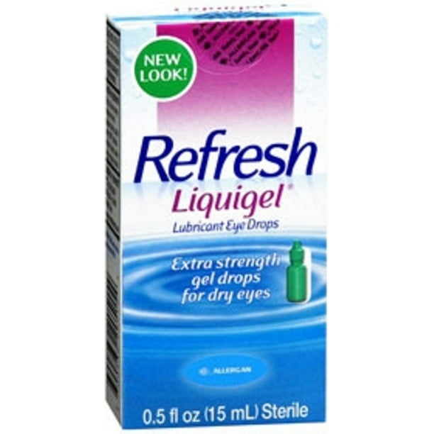 Refresh Liquigel Lubricant Eye Drops 15 mL Drop