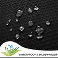 thumbnail image 5 of SPXTEX Dark Green Shower Curtains 96 inches Long Waterproof Fabric Farmhouse Modern Rectangle Textured Shower Curtains with Hooks for Bathroom Decorative Shower Room 72" W X 96" L, 5 of 8