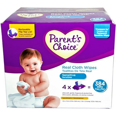 Parent's Choice - Ultra Soft & Gentle Baby Wipes, 384ct