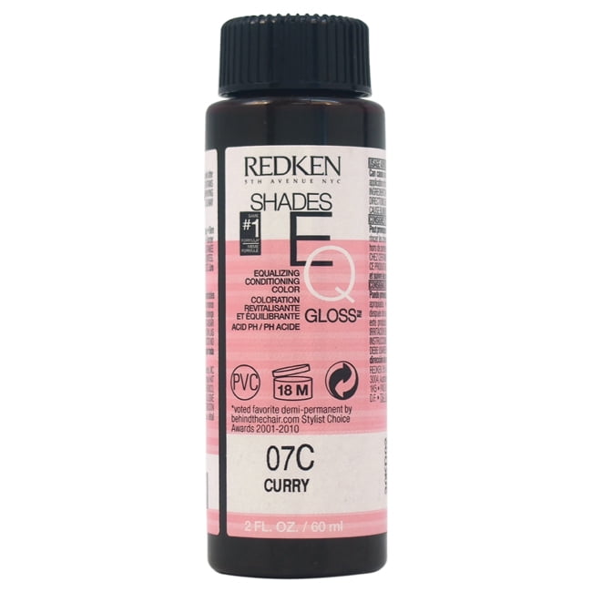 Redken Shades Eq Hair Color Gloss 07C - Curry For Women, 2 Oz