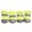 Yellow, variant on SPRING PARK 4Pcs Breathable Soft Mesh Dog Boot Pet Shoe Reflective Anti-slip Puppy Paw Protector