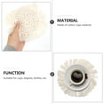 thumbnail image 3 of FENGGUIQU Woven Placemat Heat Insulated Coaster Cotton Rope Modern Café Owners 1Pack, 3 of 6