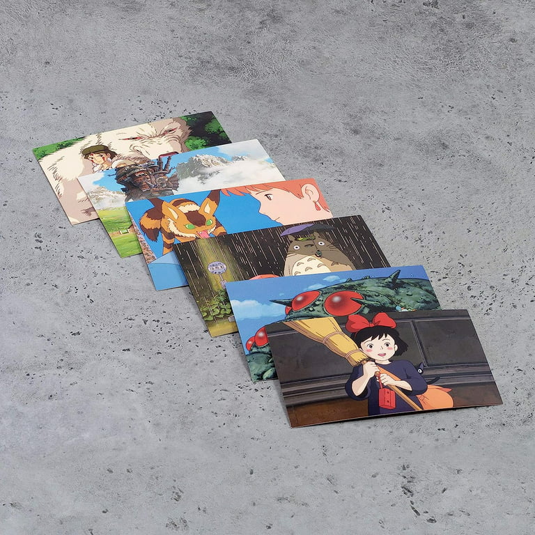 Studio Ghibli  100 Collectible Postcards unboxing + Flip Through* 