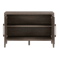 thumbnail image 6 of Hassch 47.2 Inch Storage Cabinet, Farmhouse Buffet Sideboard with 2 Doors, Coffee Bar Cabinet for Living Room, Dining Room, Entryway, Easy Assembly, Brown, 6 of 10