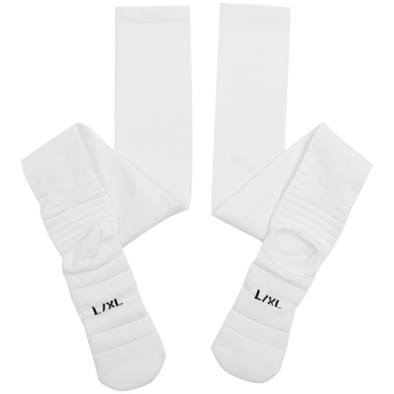BESTYASH White Cotton Knee Socks Soft Breathable Sports Socks for Men 1Pair