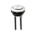 thumbnail image 1 of Round Dual Flush Toilet Tank Button Flush Toilet Tank Valve Bathroom Accessories, 1 of 9