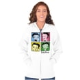 thumbnail image 3 of Betty Boop Classic Cartoon Cute Women Plus Size Zipper Hoodie Brisco Brands 2X, 3 of 5