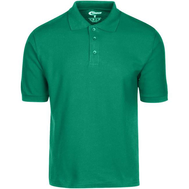 DDI - DDI 1982489 Premium Kelly Green Men's Polo Shirt - Size L Case of ...