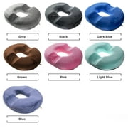 Orthopedic Donut Seat Cushion Memory Foam Cushion – Tailbone & Coccyx Memory Foam Pillow - Pain Relief & Relieves Tailbone Pressure - Light Pink