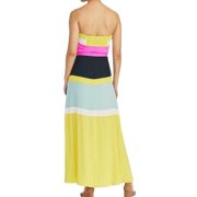 Rachel Rachel Roy Laurel Colorblocked Maxi Dress Multi Combo S