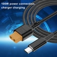 thumbnail image 3 of Cable adaptador de carga tipo C a XT60, cable de carga de alta velocidad de 100 W, cable de extensión., 3 of 7