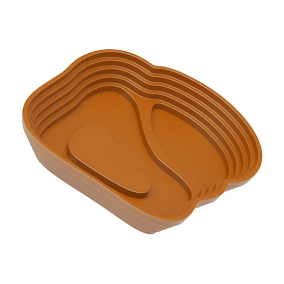 Step Design Reptiles Bathing Bowl Plastic Terrariums Basin For Turtles Lizards Feeding Soaking Bath Pool with Ramps