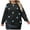 Black, variant on HAiming Plus Size Sweaters for Women Casual Long Sleeve Crew Neck Loose Flower Pullover Trendy Cute Knit Tops