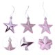 thumbnail image 5 of 18 piezas elegantes estrellas de cinco puntas árbol de Navidad decoración de estrellas decoraciones colgantes de Navidad, 5 of 5