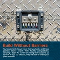 thumbnail image 5 of Waterproof Positive/Ground Power Distribution Terminal Block Battery Bus Bar, 5 of 8