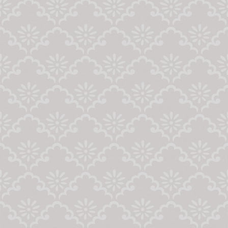 Laura Ashley Coralie Sugared Grey Wallpaper