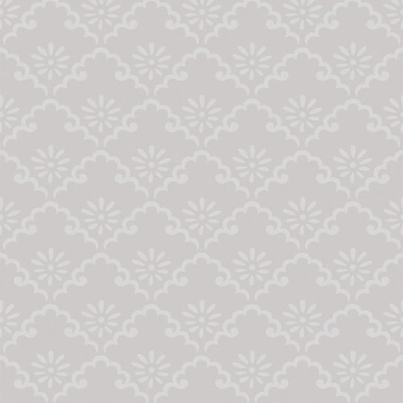 Laura Ashley Coralie Sugared Grey Wallpaper