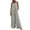 Gray, variant on 50% Off Clear! Aoujea Up to 50% off Aoujea Jumpers for Women with Pockets Casual Cold Shoulder Jumpsuit Solid Button Suspender Jumpsuits Wide Pocket Leg Pant Jumpsuit XL_Black