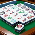 thumbnail image 5 of 4-Layer Acrylic Mahjong Tile Set, 160 Tiles with Clear Engraving, Travel-Friendly Mahjong Set for Home & Game Nights, 5 of 6
