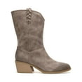 thumbnail image 2 of Dr. Scholl's Shoes Womens Layla Block Heel Side Zip Mid-Calf Boots, 2 of 3
