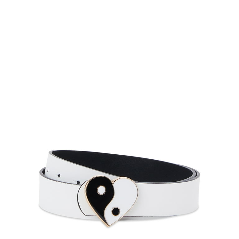 No Boundaries Women s Reversible Belt with Interchangeable Buckles