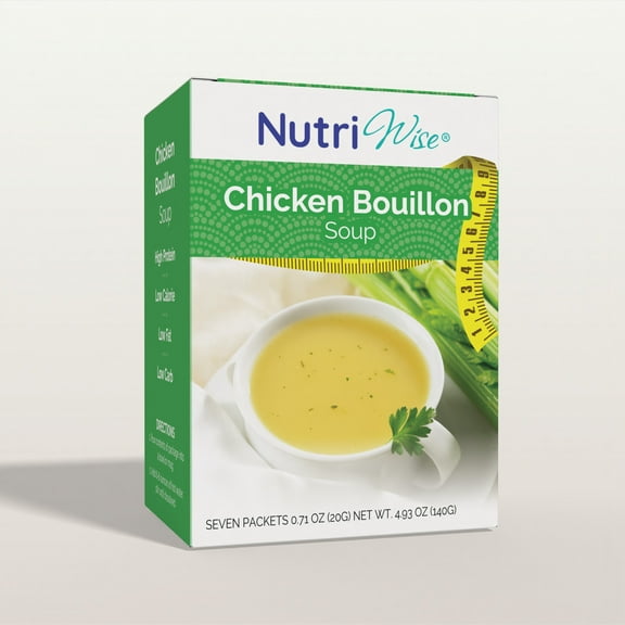 NutriWise Protein Soup | Chicken Bouillon (7ct)
