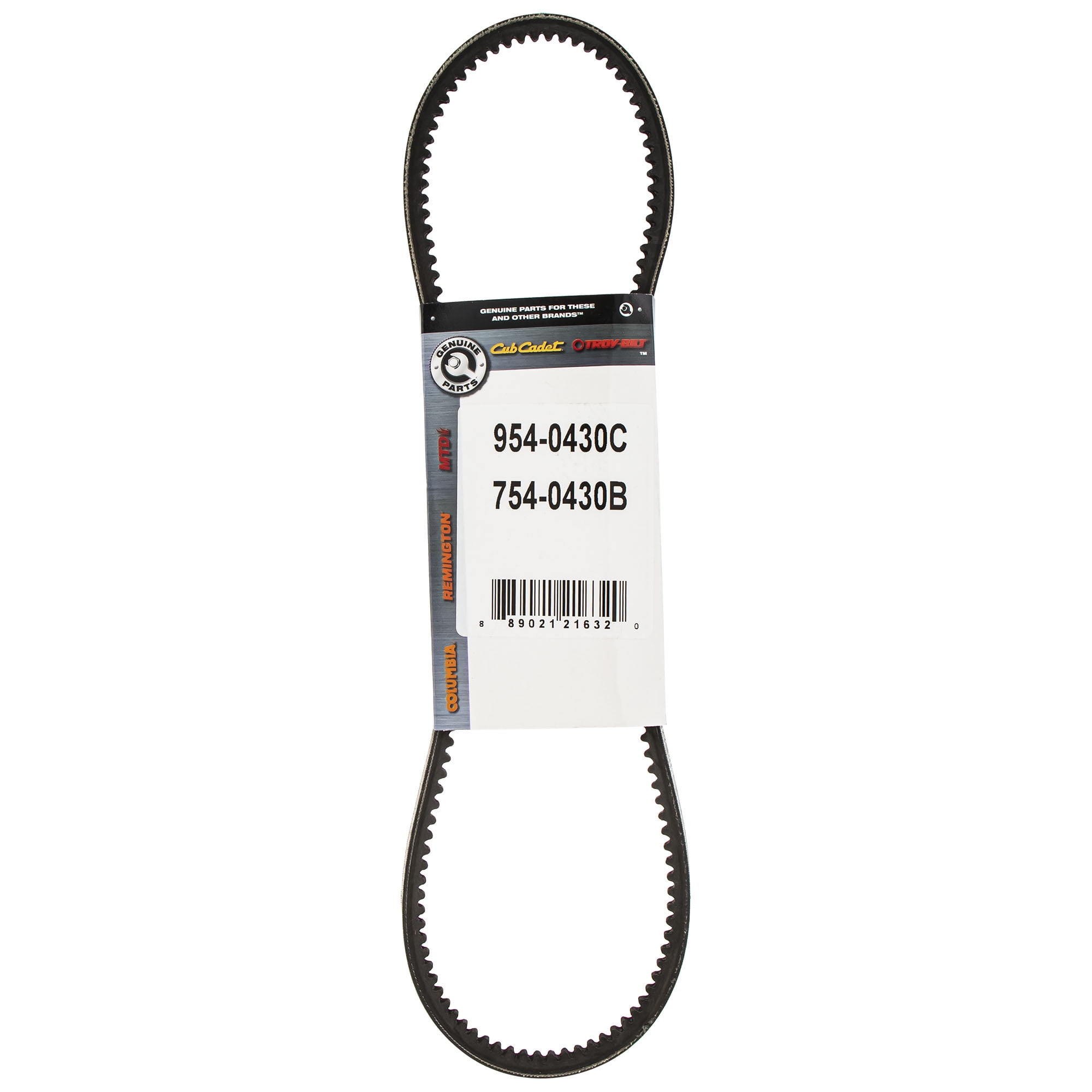 MTD 954-0430C Auger Drive V-Belts 2-PACK