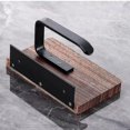 thumbnail image 3 of Toilet Paper Holder With Phone Shelf Bathroom Tissue Roll Holder, 3 of 3