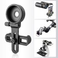 thumbnail image 1 of Universal Cell Phone Adapter Bracket Clip Mount Soft Rubber Material For Binocular Monocular Spotting Scope, 1 of 5