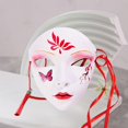 thumbnail image 1 of Runquan Mascarade Visage Complet Cosplay Traditionnel Japonais pour Cosplay, 1 of 8