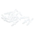 thumbnail image 1 of 14pcs blanco claro Plasticoo Straight línea de aire del acuario Conector Tubo Acoplador, 1 of 1