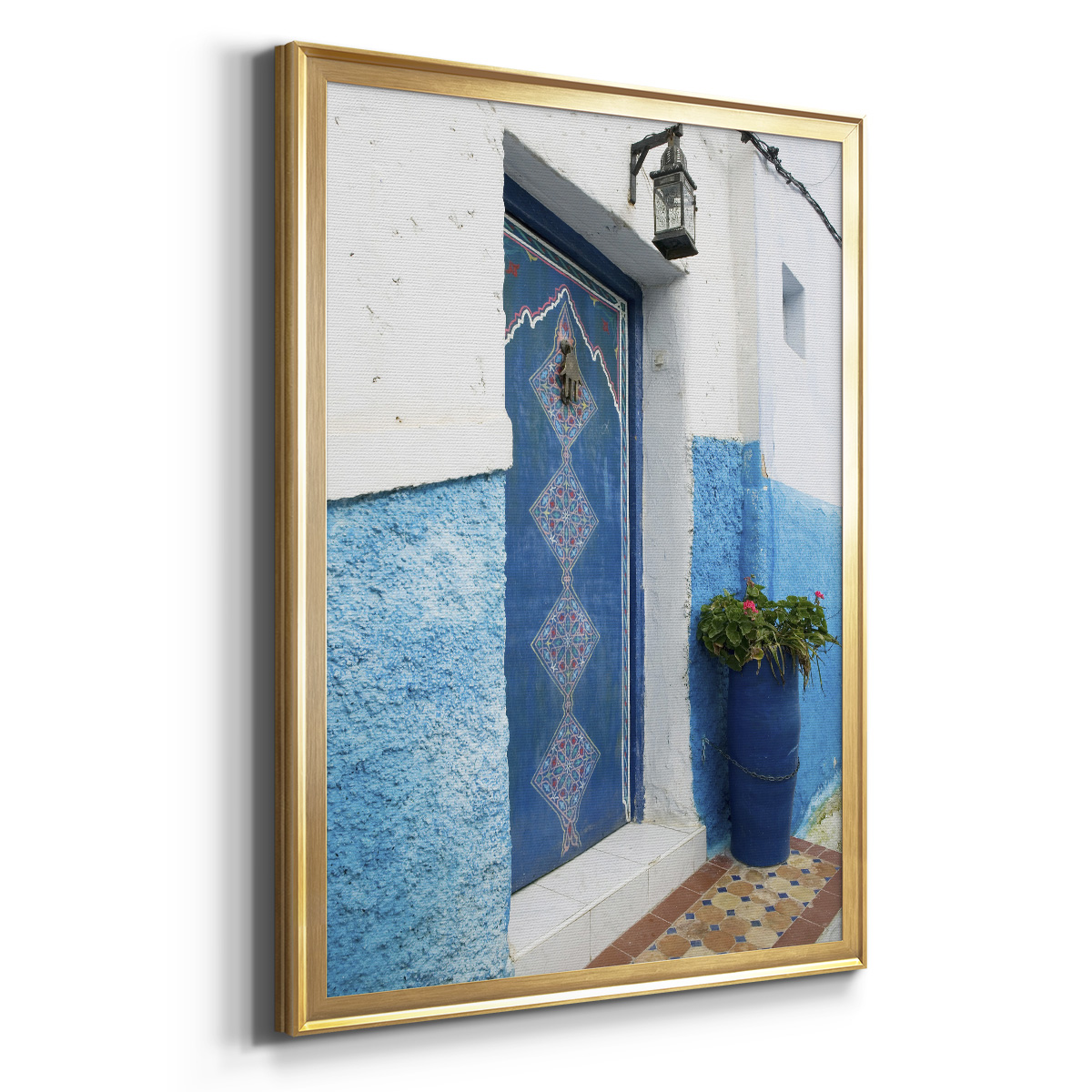 Morocco Door Premium Classic Framed Print - Ready to Hang