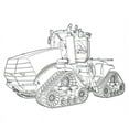 thumbnail image 6 of Art of the Tractor Coloring Book, (Paperback), 6 of 8