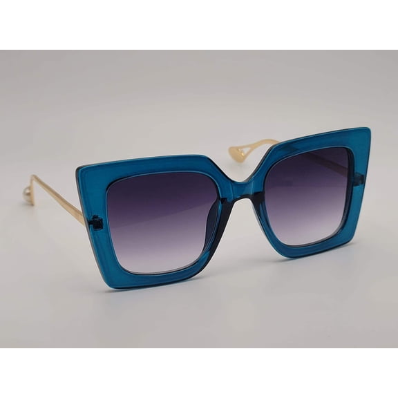 Fashion Big Rectangle Unisex Luxury Sunglasses Vintage Punk Oversized