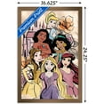 thumbnail image 3 of Disney Ultimate Princess Celebration - Castle Group Wall Poster, 14.725" x 22.375", Framed, 3 of 5