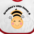 thumbnail image 4 of Inktastic Grandma's Little Honey Bee Boys or Girls Baby Bib, 4 of 4